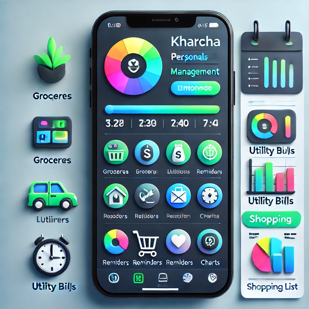 Kharacha Grocery and Home Budget Management App